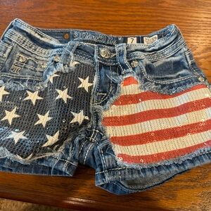 Girl’s MissMe Jean shorts